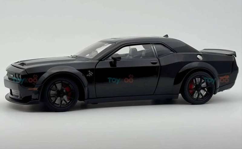 Dodge Challenger SRT Demon V8 1:18 diecast scale model car - Big Size