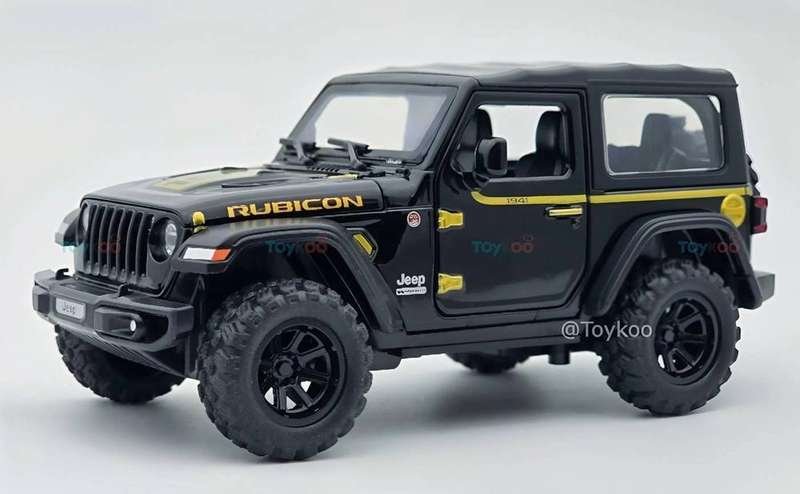 Jeep Wrangler Rubicon 1:24 diecast scale model car