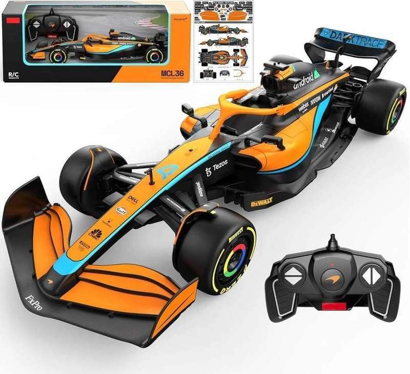 Rastar Authentic Licensed Mclaren F1 Mcl36 RC Car - Detailed Design, ...